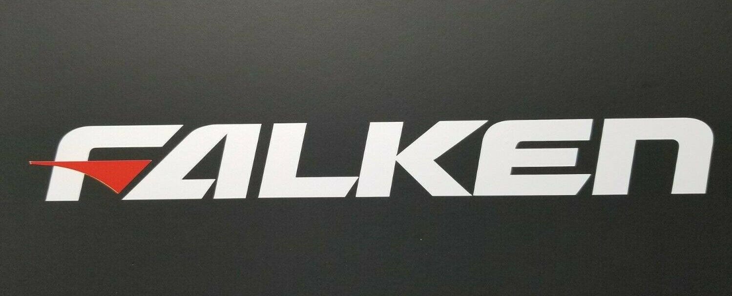 Falken Decal Sticker Tire Falken Tires Cars Trucks SUV White or Blue