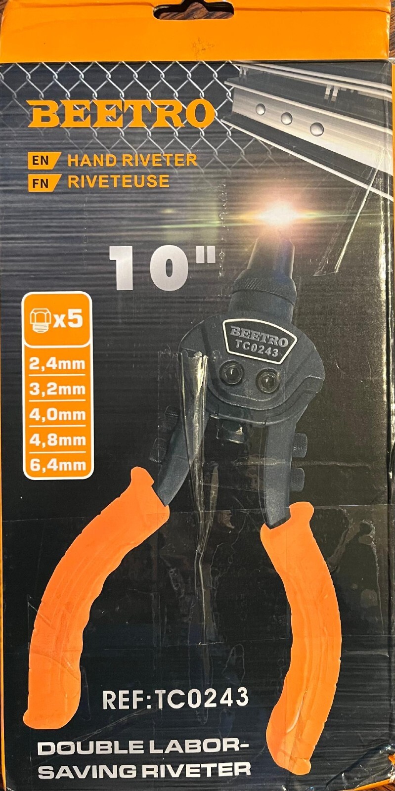 BEETRO Hand Riveter 10” TC0243