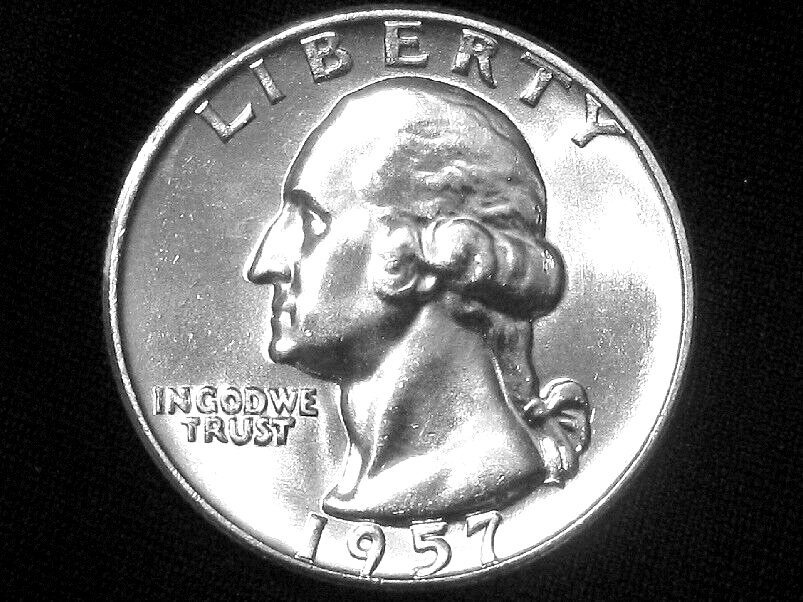 1957-D Washington Quarter --- Gem Uncirculated