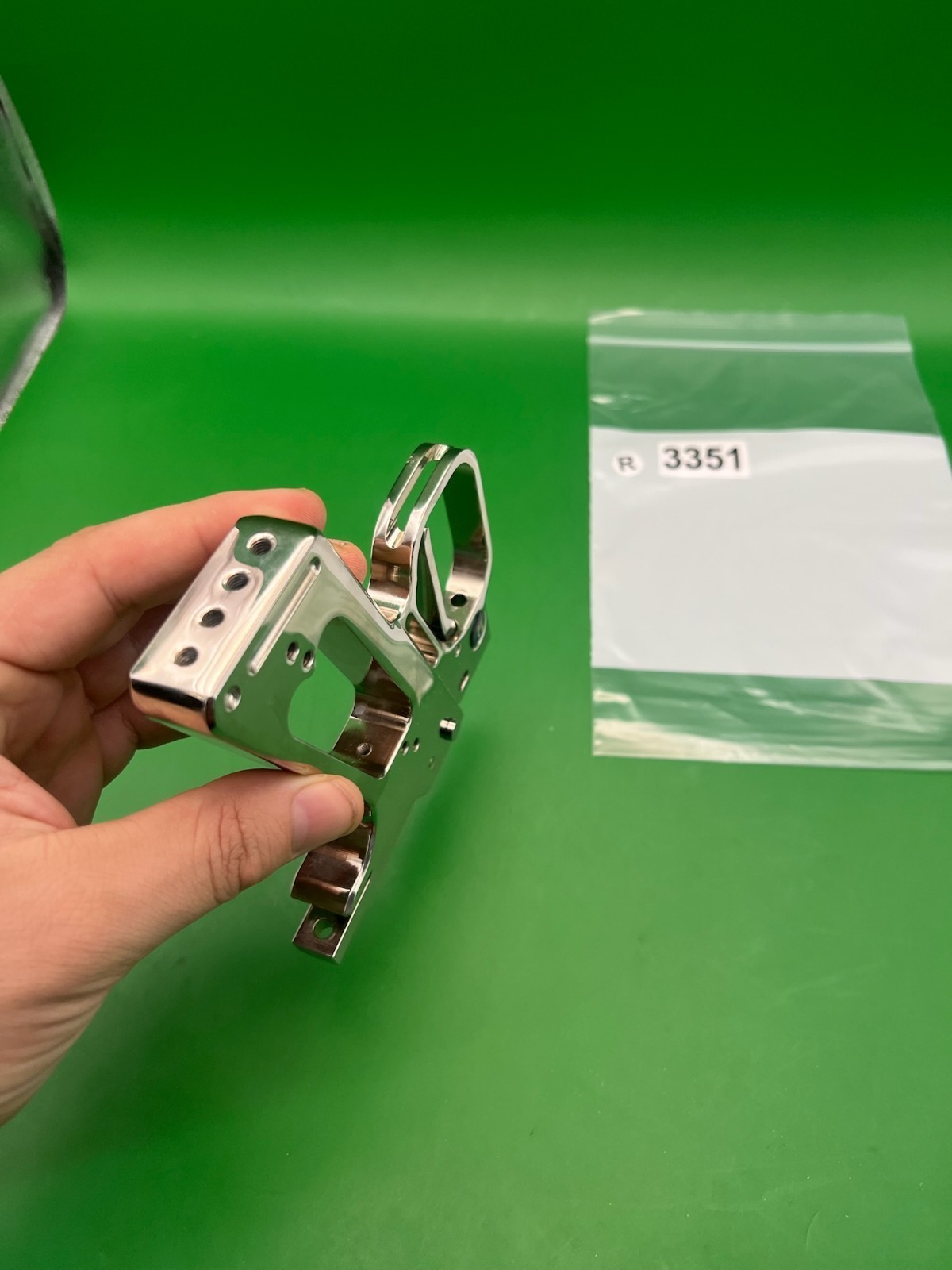 WGP Autococker Hinge Paintball Marker Frame -Silver