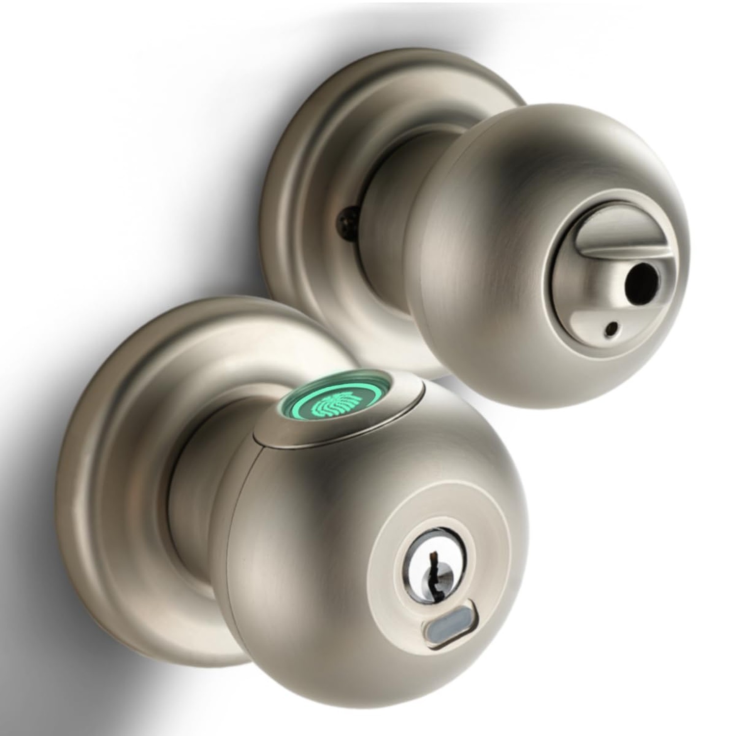 Buoan Fingerprint Door Lock, Smart Fingerprint Door Knob with Lock, Biometric...