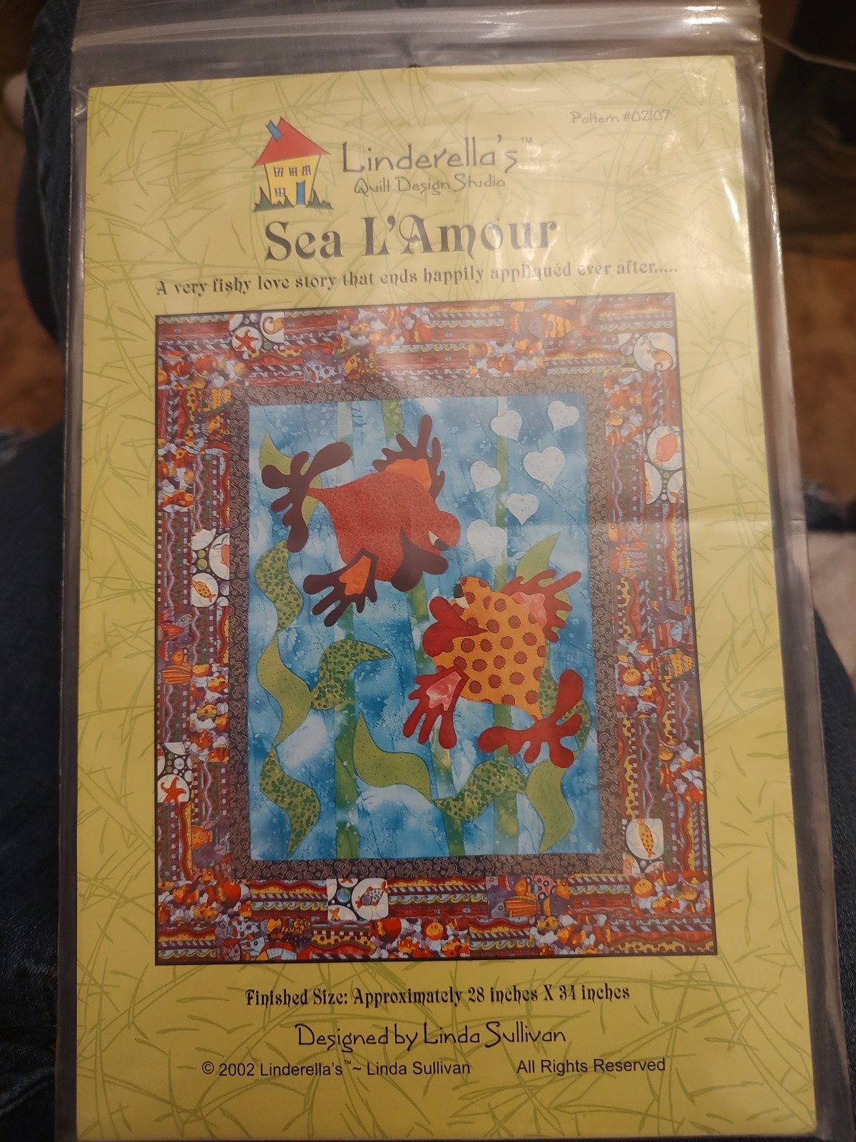NOS Sea L'Amour #02107 by Linderella's Quilt Design Studio