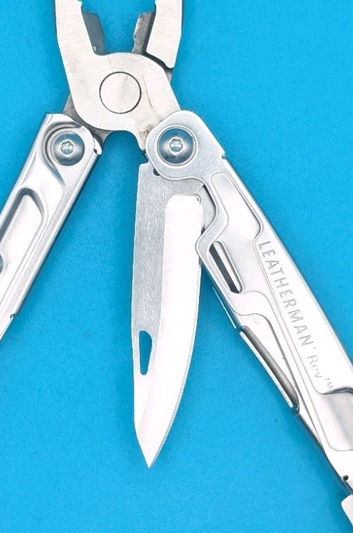 Leatherman Rev 3.8" Multi-Tool, Stainless!