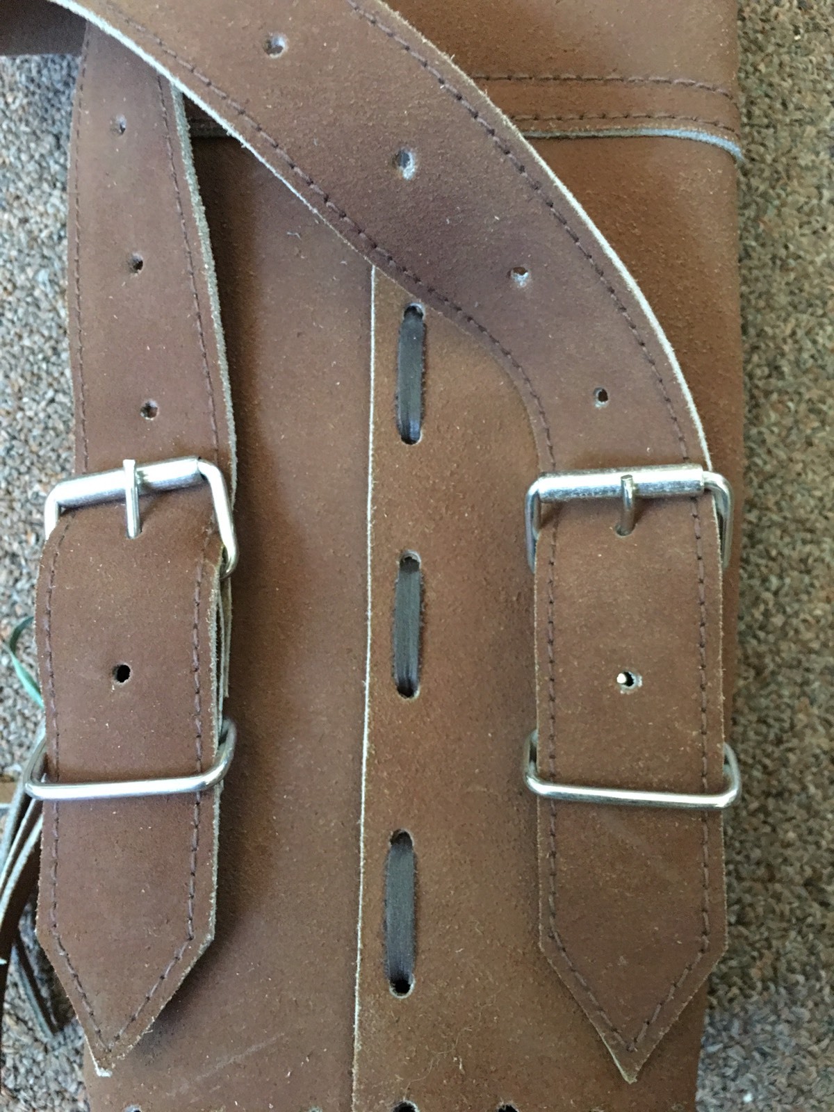 Suede Leather Back Quiver