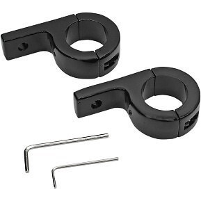 CUSTOM DYNAMICS PB-125-B Gloss Black 1-1/4" Mount Kit