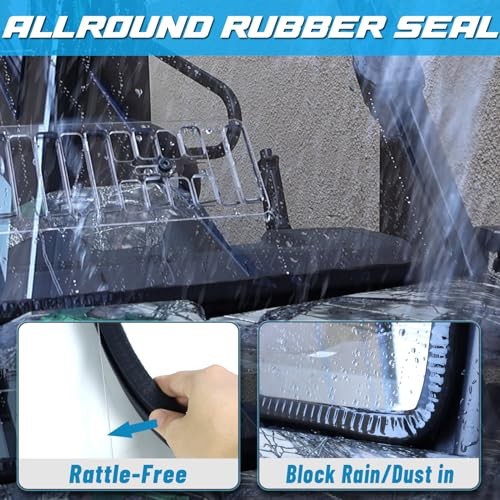 Sliding Vented Front Full Windshield Compatible with CFMOTO Vented Windshield