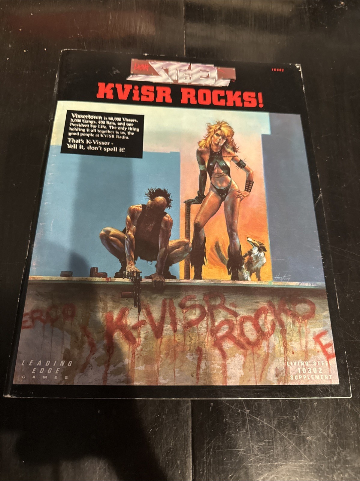 Vintage Living Steel KViSR Rocks! Supplement RPG Leading Edge Games 1987 #10302