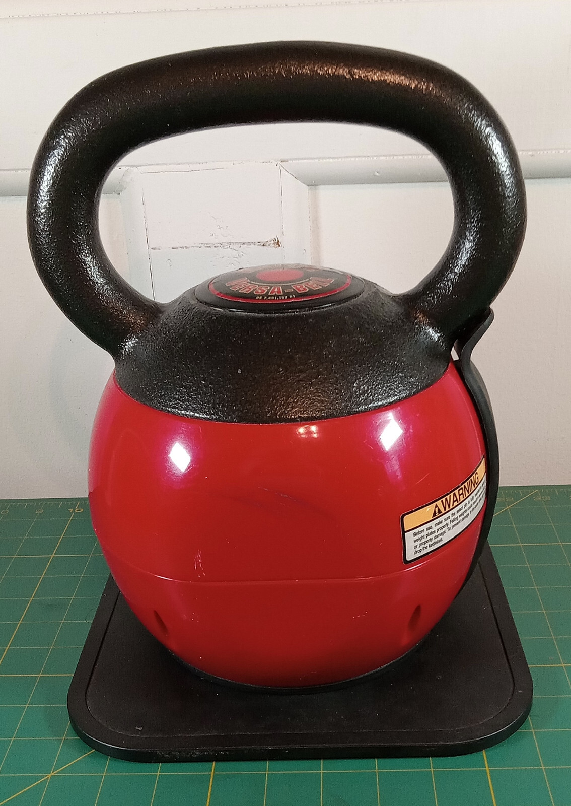 Stamina Versa-Bell Adjustable Kettlebell Exercise Strength 16 to 36 lbs Video