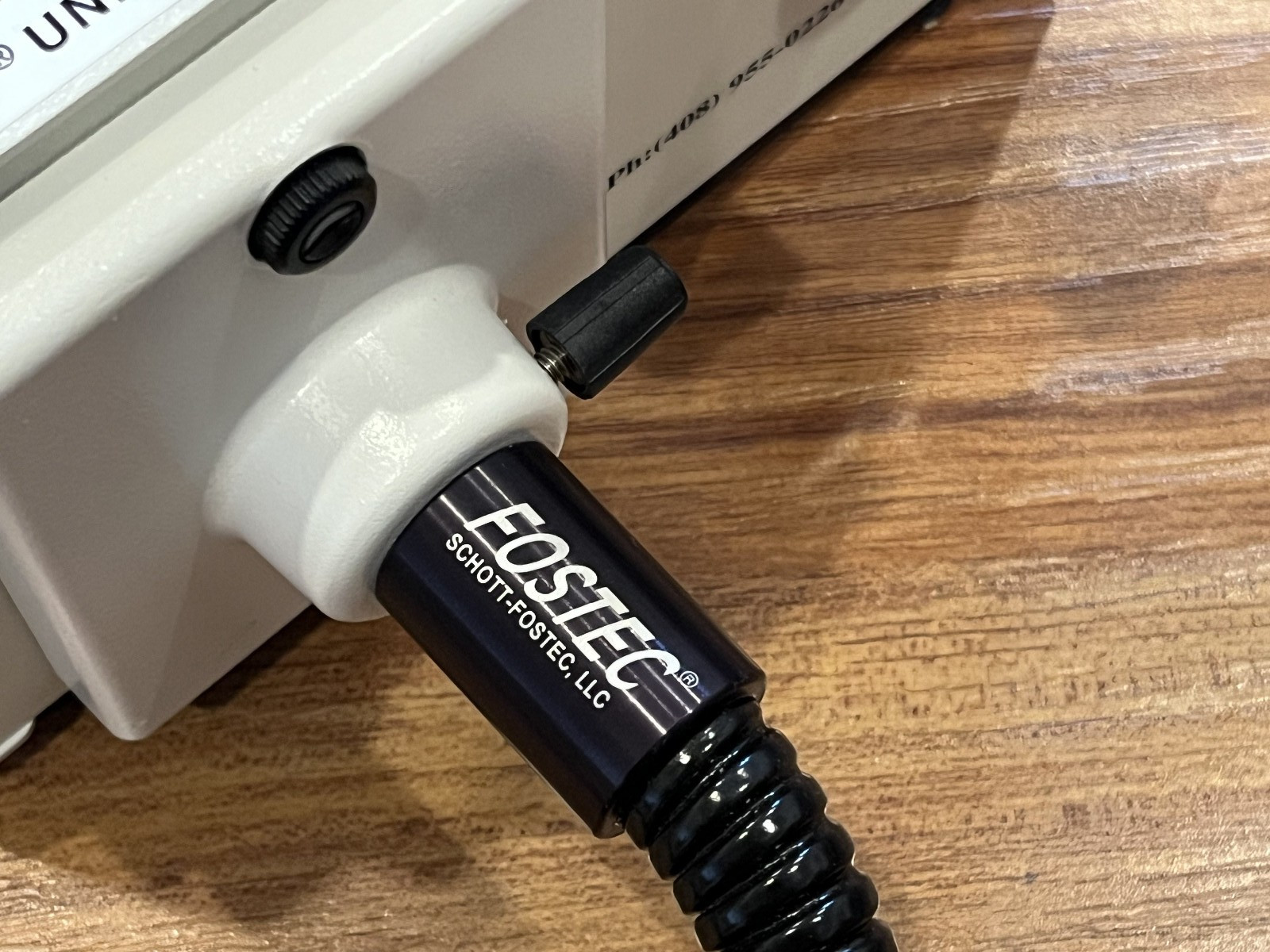 JH Technologies Fostec ACE EKE Fiberoptic Illuminator