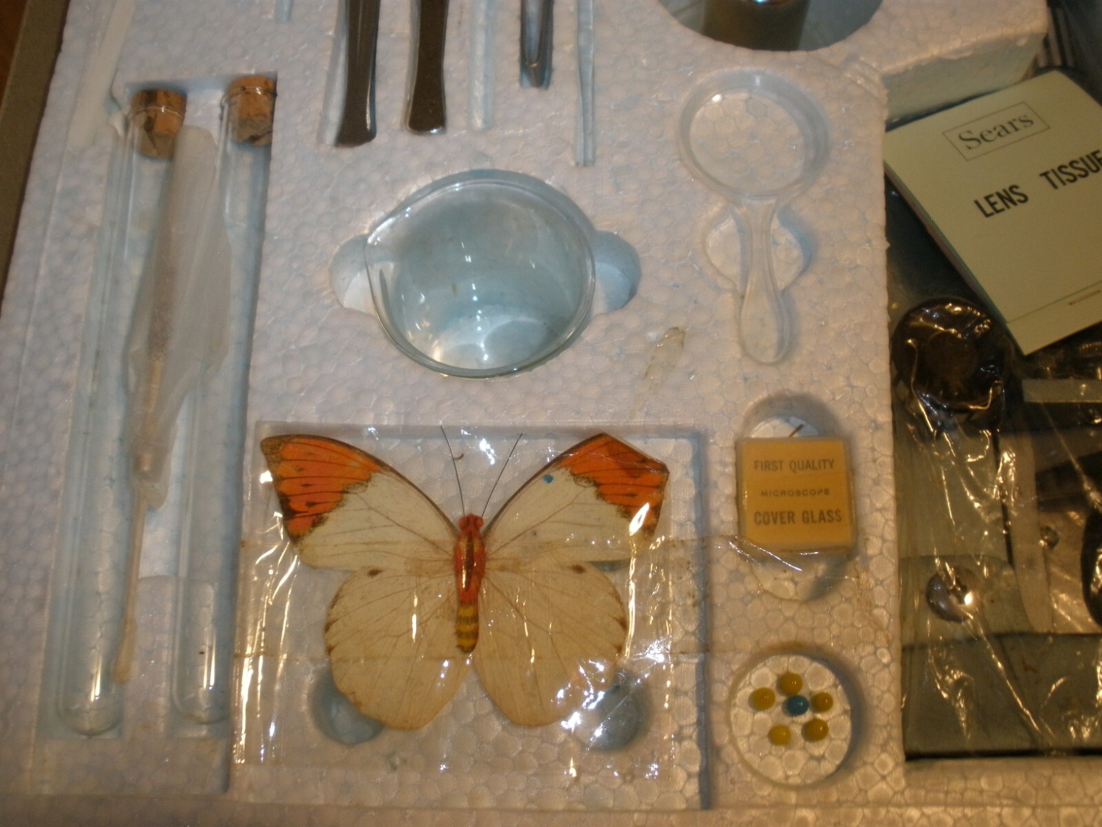 Vintage Sears Zoom Micro-Lab Kit Master Microscope Kit 6378-A