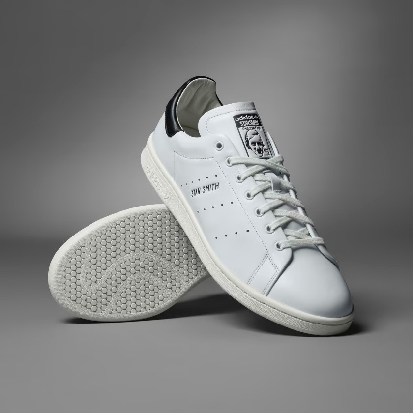 adidas Originals Stan Smith Lux White Black HQ6785 Men's shoes NEW mot12