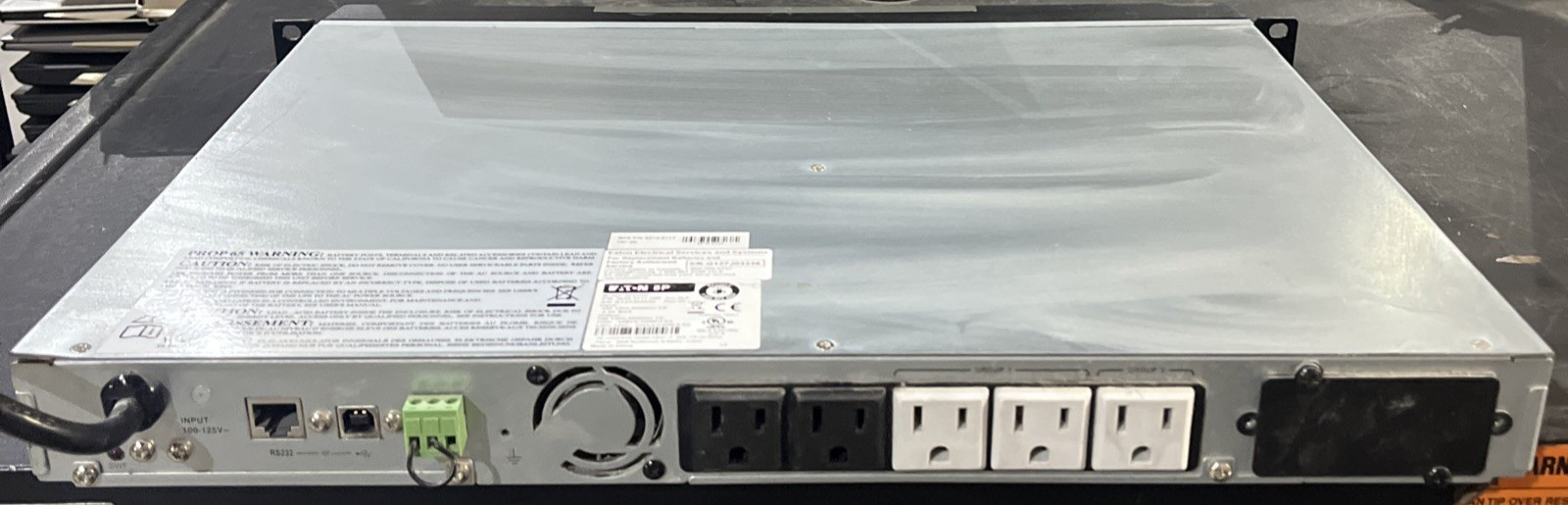 EATON 5P550R 1U RACK MOUNTABLE