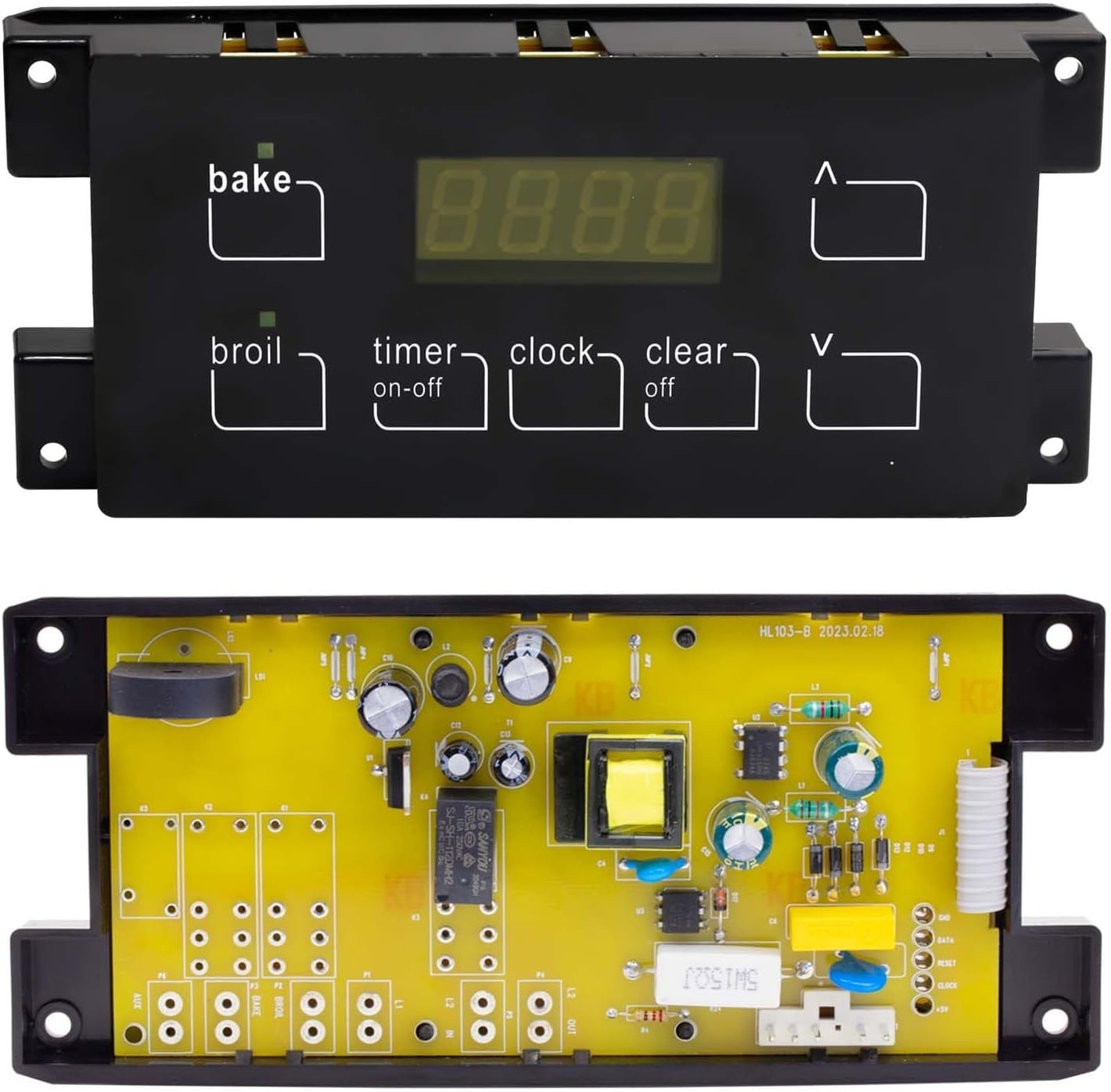 5304518661 Range Oven Control Board - Reliable Timer for Kenmore and Electrolux