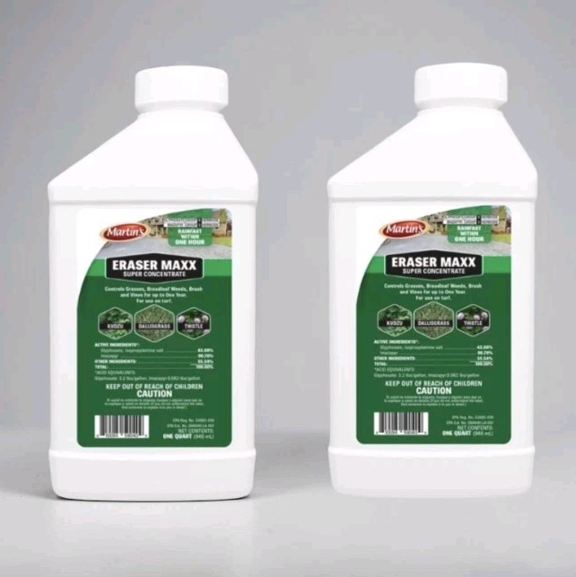 2 Pack Martin's Pramitol 25E Non-Selective Herbicide 32 oz Bottle