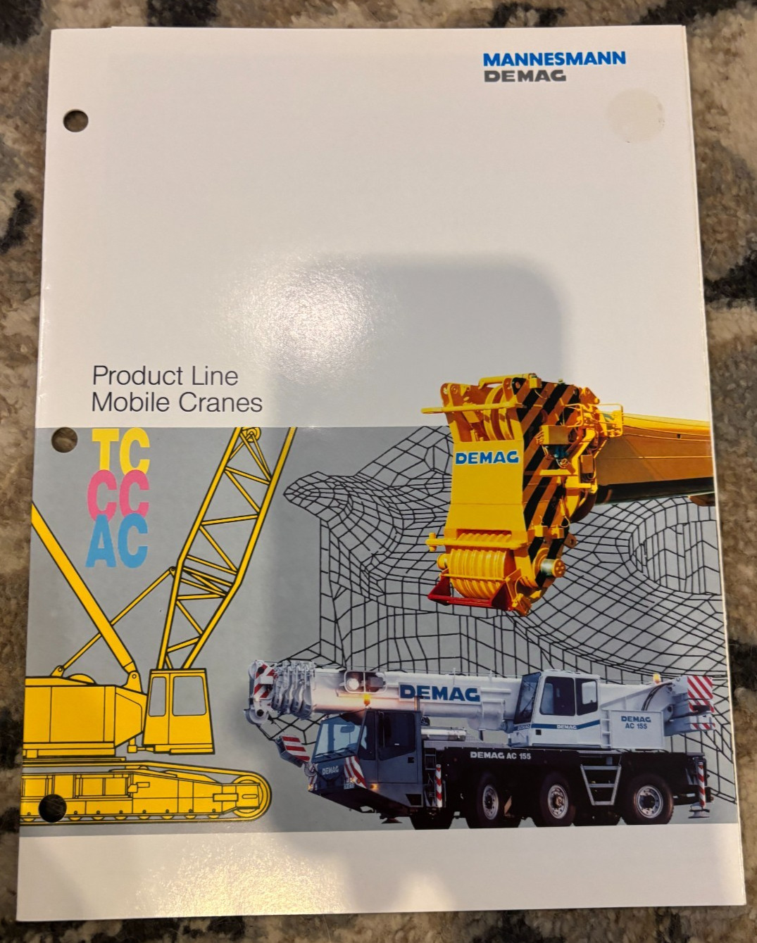Demag Mannesmann Product Line Mobile Cranes Brochure AMIL25