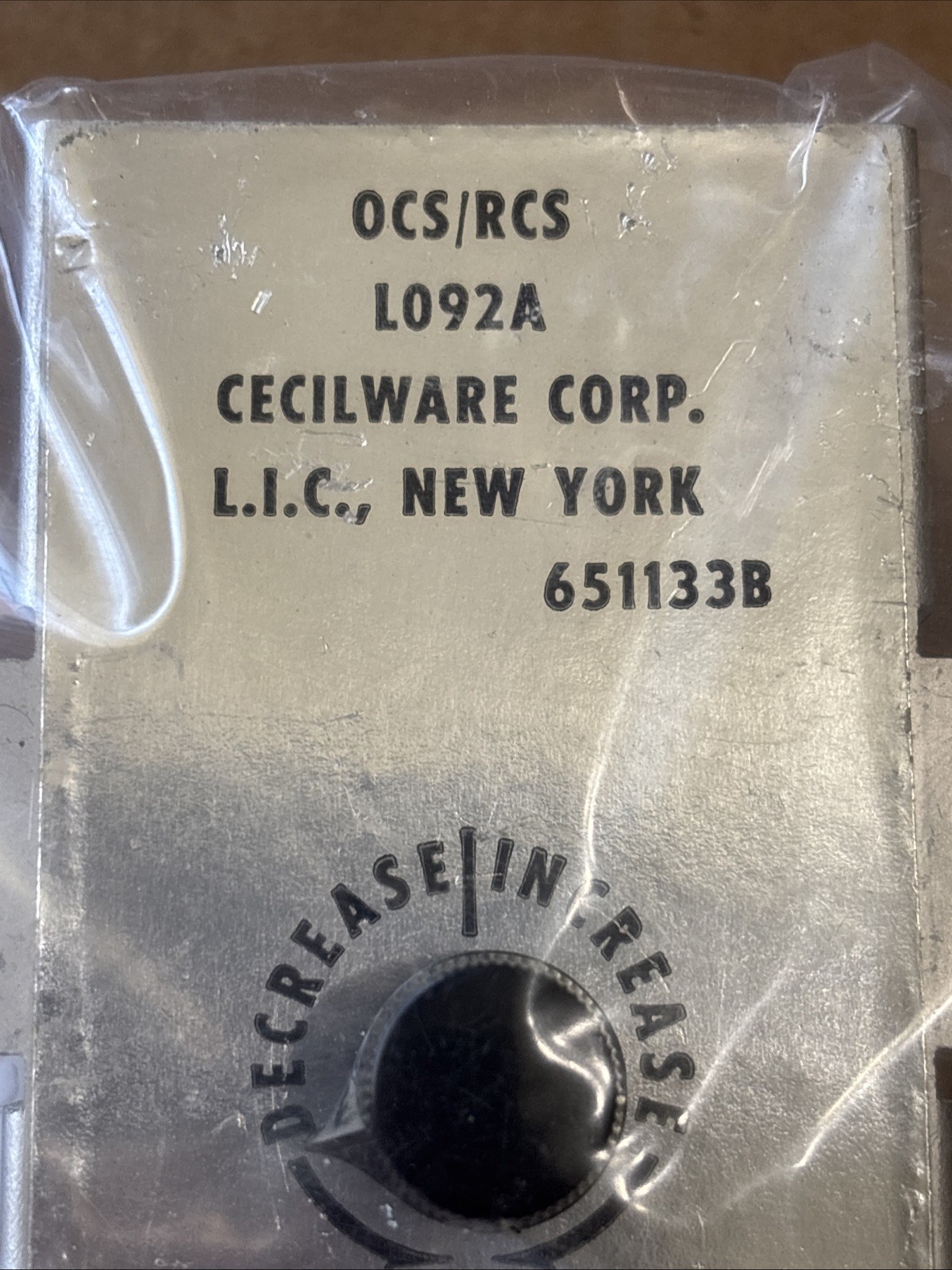 Cecilware L092A Electronic Controller