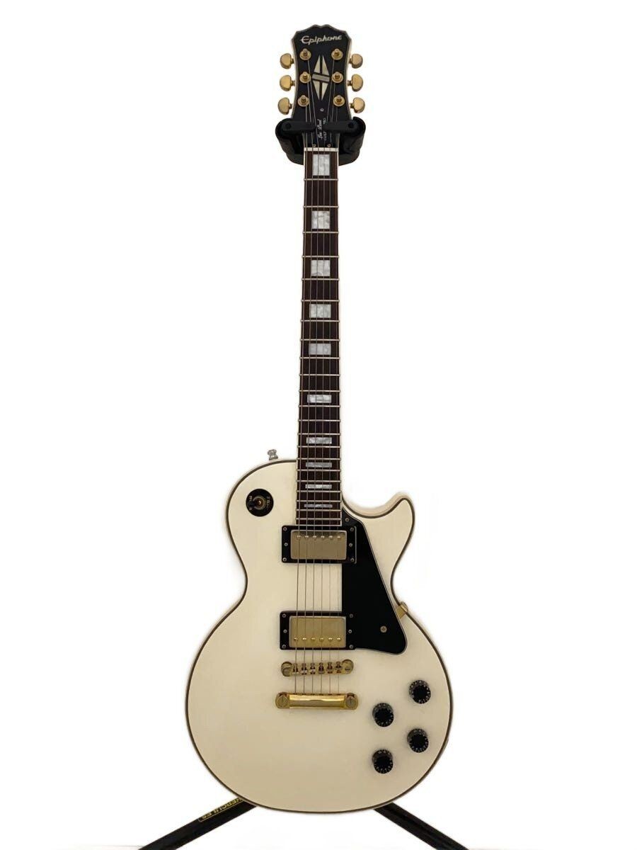 Epiphone Electric Guitar LP CTM Pro 2014 Les Paul Type White HH Used
