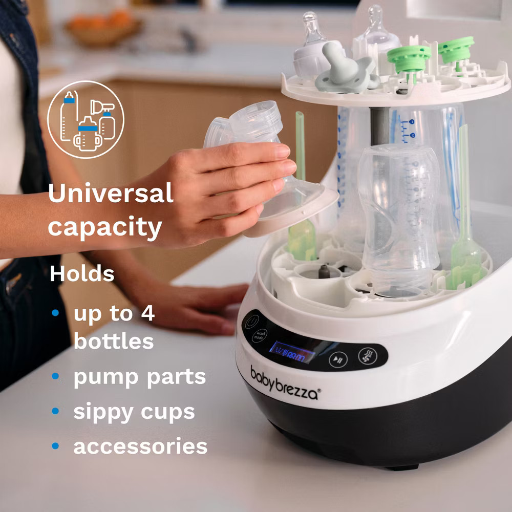 Baby Brezza Bottle Washer Pro - White
