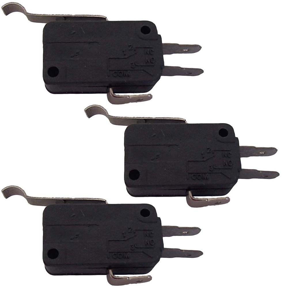 1014807 3 Golf Cart 3 Prong Micro Switches for Club Car DS Prec Gas Elect