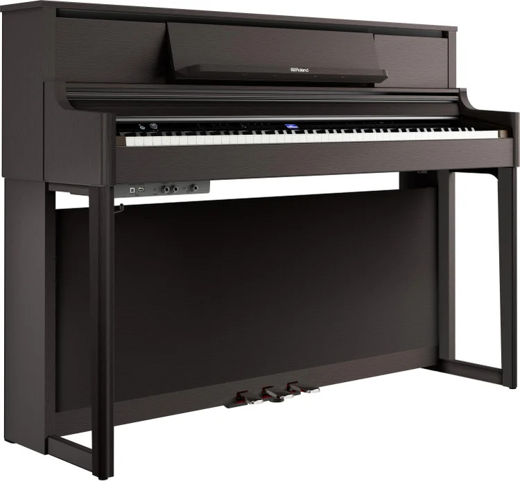 Roland LX-5 Digital Upright Piano - Dark Rosewood