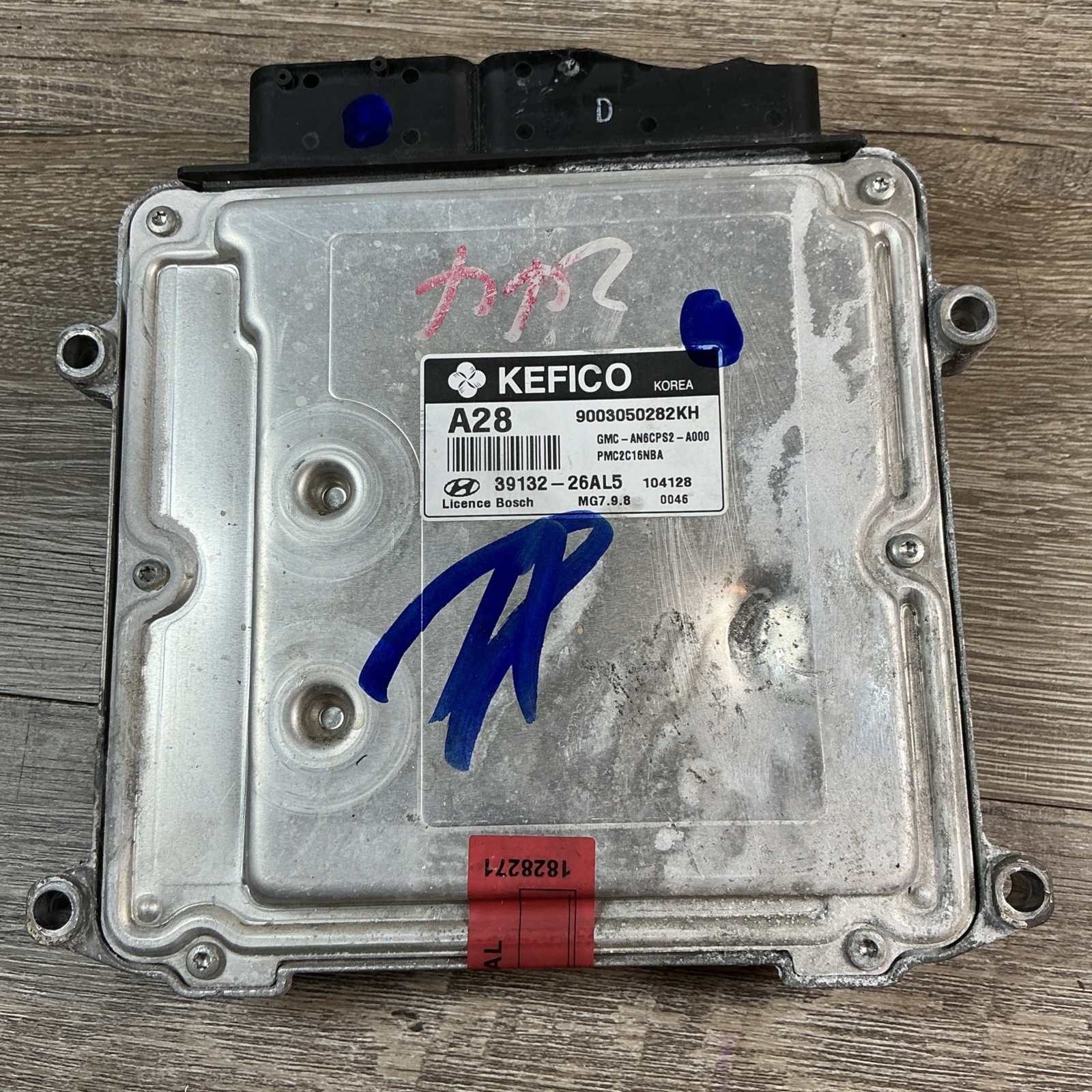 2010 Hyundai Accent ECM ECU Engine Control Computer Module Unit OEM 39132-26AL5