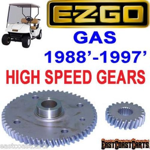 EZGO Golf Cart 1988'-1997' GAS High Speed Gear Set 8:1 Ratio