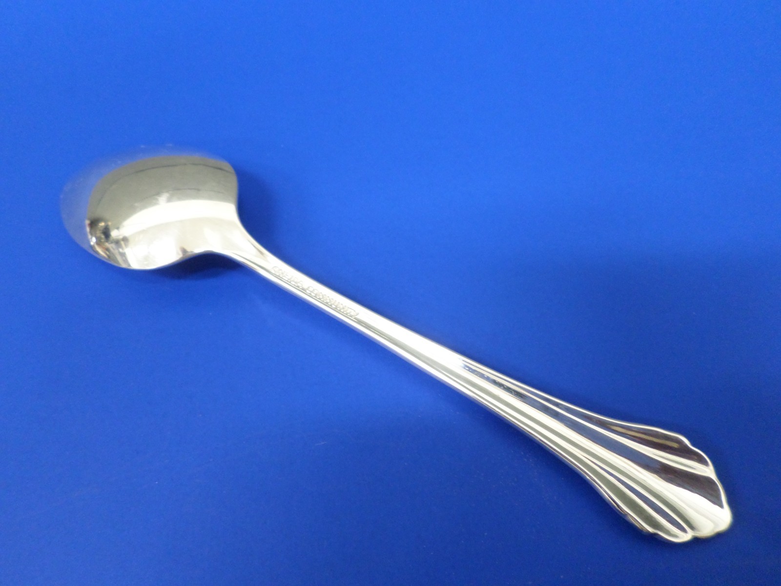 4 - Oneida Community SILVER CLARETTE Glossy Silverplate Flatware 6" TEASPOONS