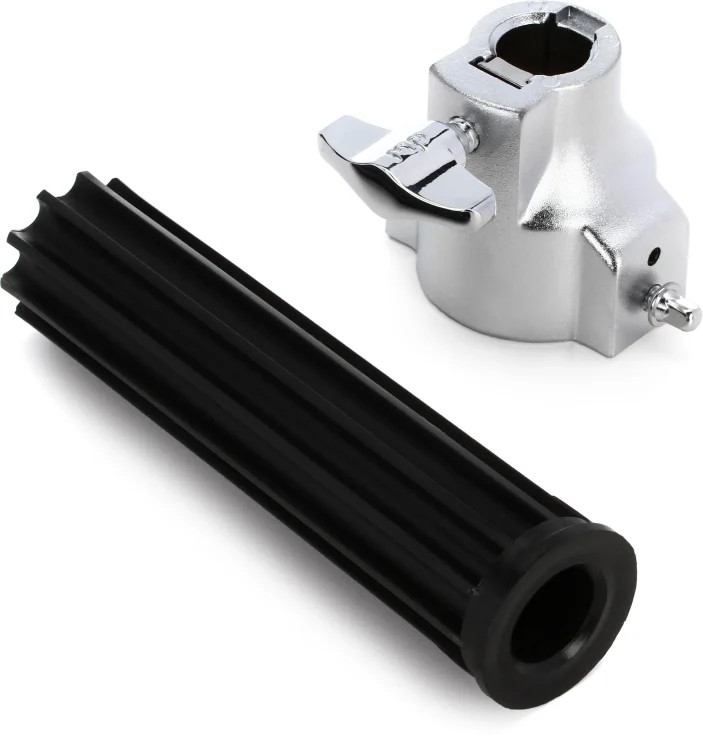 DW Tube Top Cymbal Adapter with Sleeve - 1.5"-3/4"
