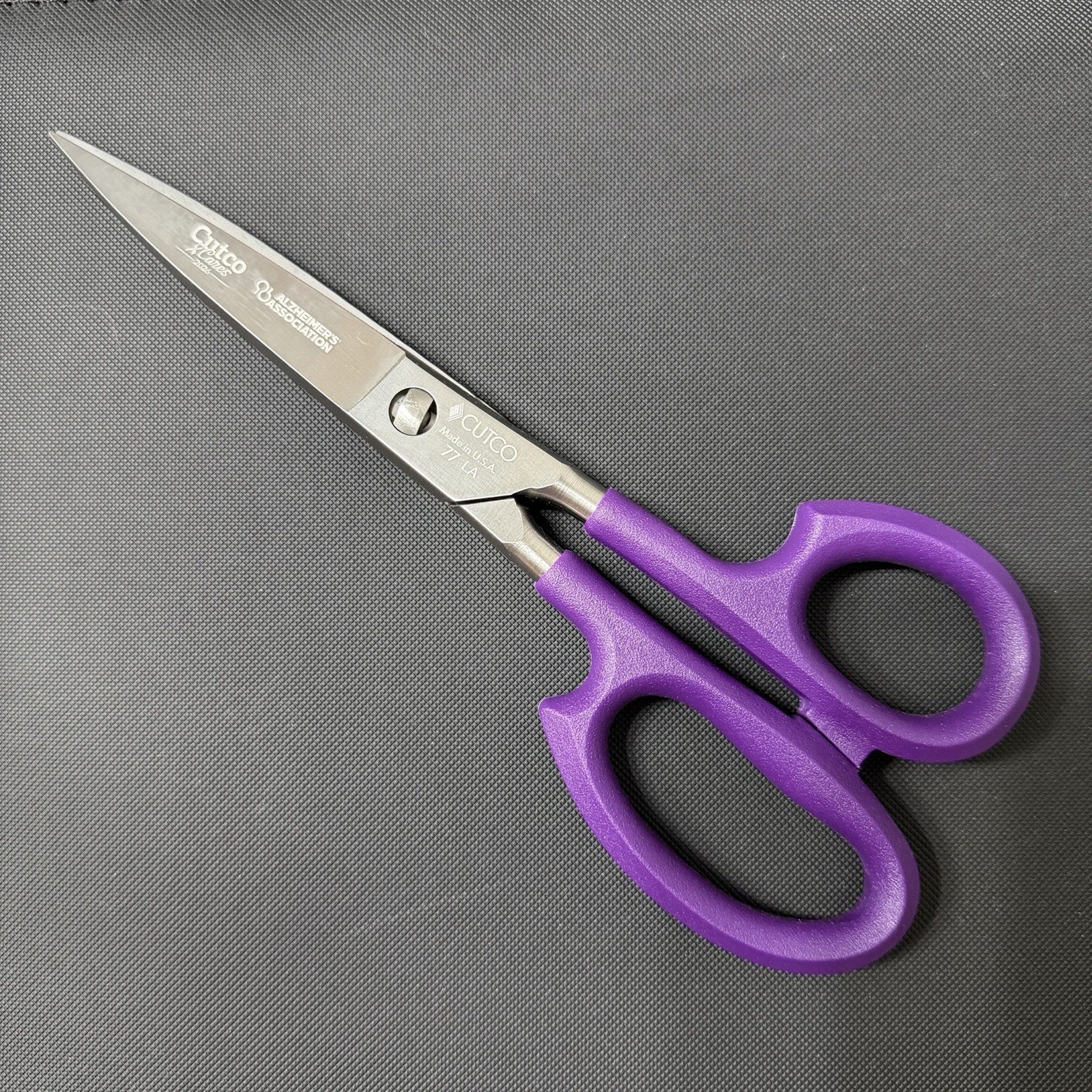 Cutco Cares Purple 2026 Limited Edition Alzheimers Awareness Super Shears #77