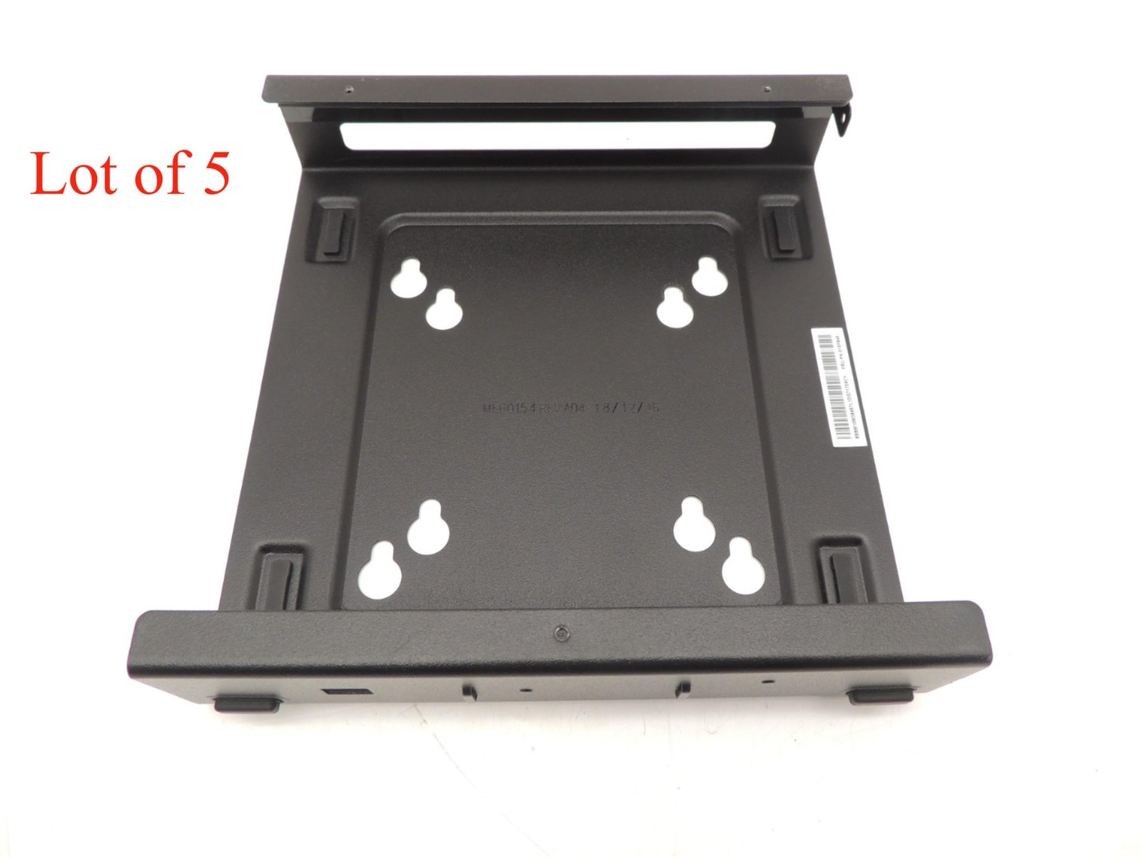 Lot of 5 Lenovo ME60154 Min PC M910q M710q M75q M715q M720q Vesa Mount Holder