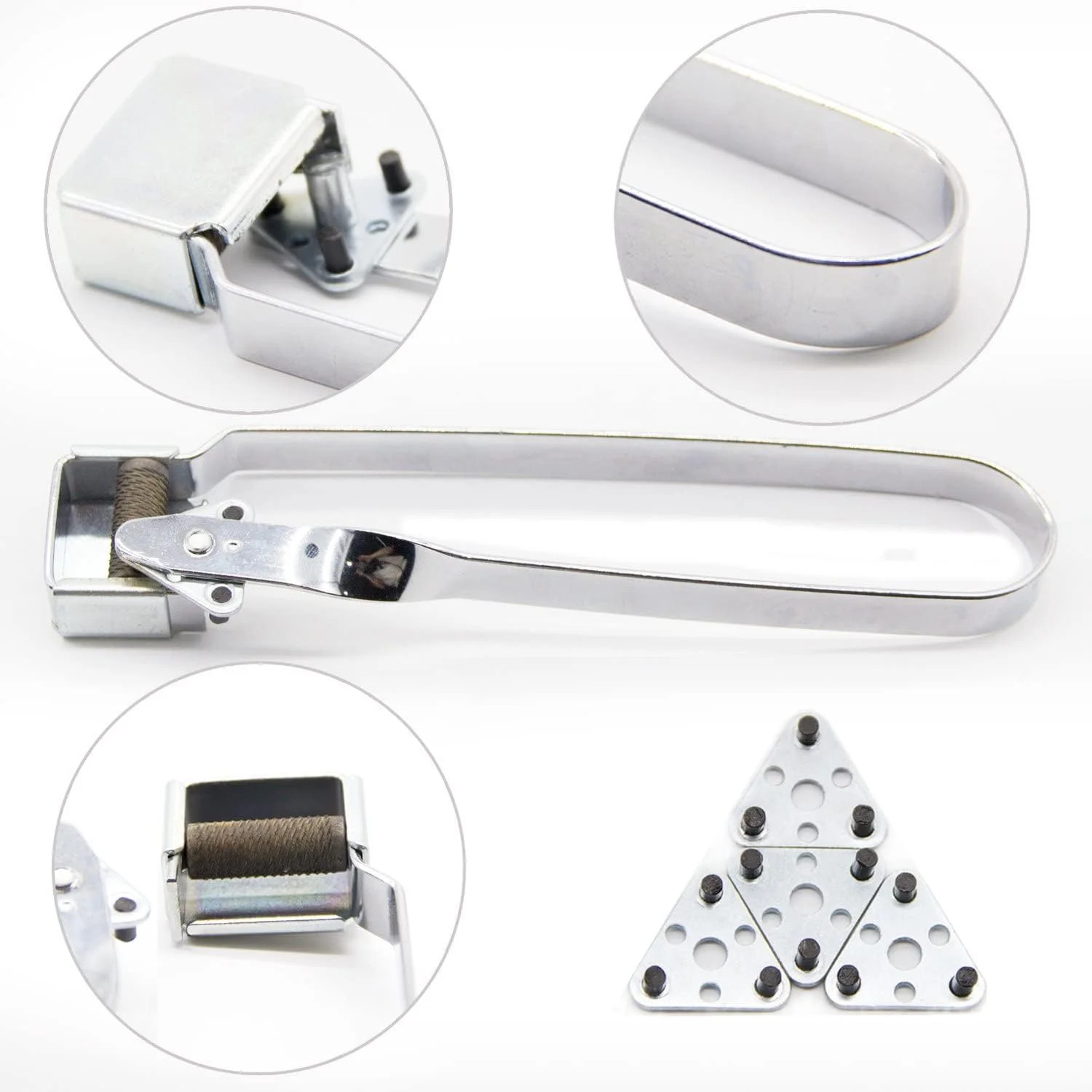 VASTOOLS Flint Torch Striker Set for Torch Lighter,with Extra Triple Flints,with