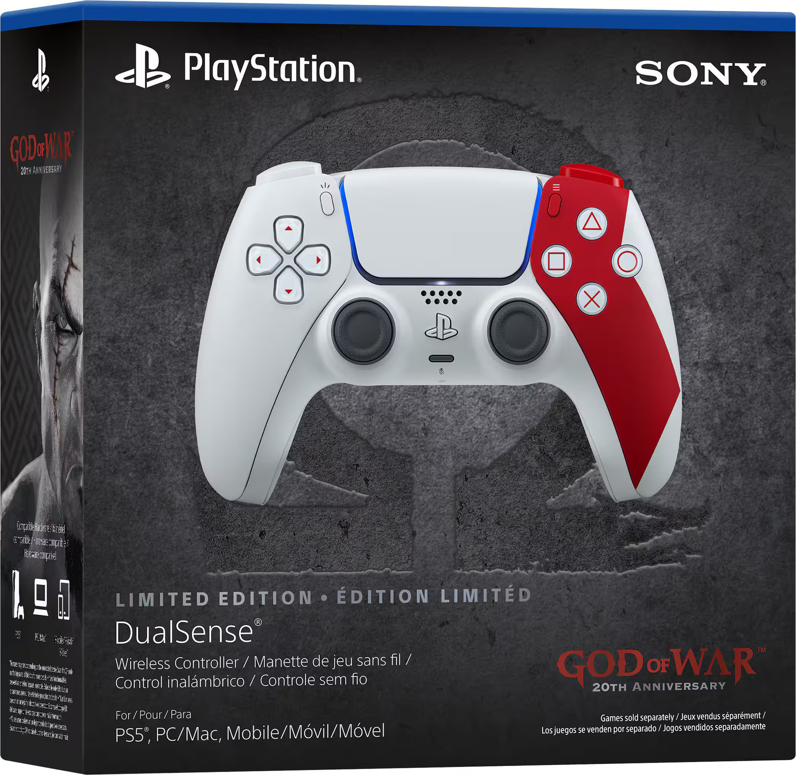 Sony Interactive Entertainment - DualSense Wireless Controller for PS5, PC, M...