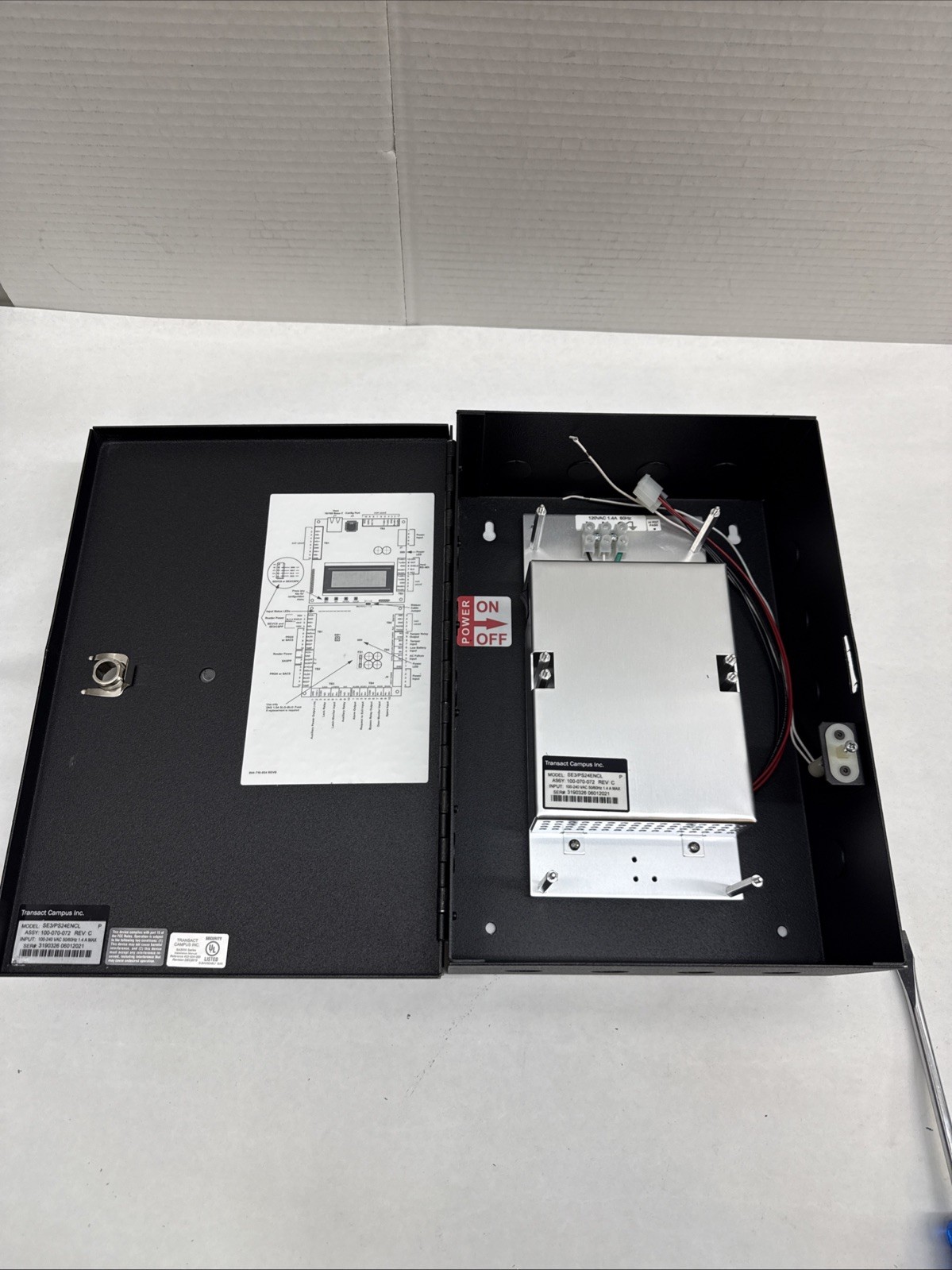 Transact SE3/PS24ENCL Access Controller