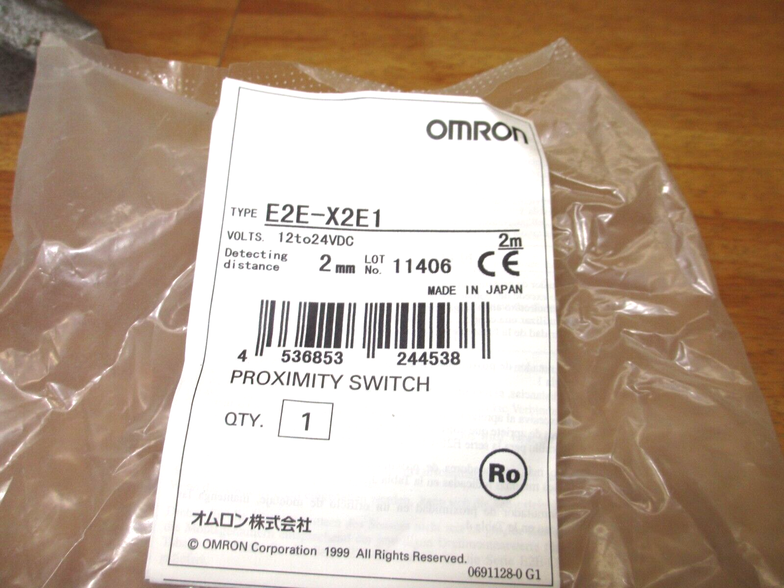 Omron E2E-X2E1 *NEW* Proximity Switch Sensor 2M Cable **USA SHIP**