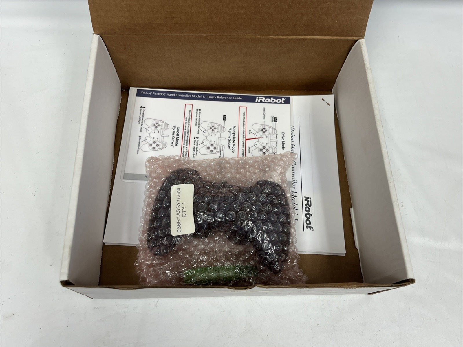 IRobot PackBot Tactical Robot Hand Controller Model 1.1 Logitech *NEW IN BOX*