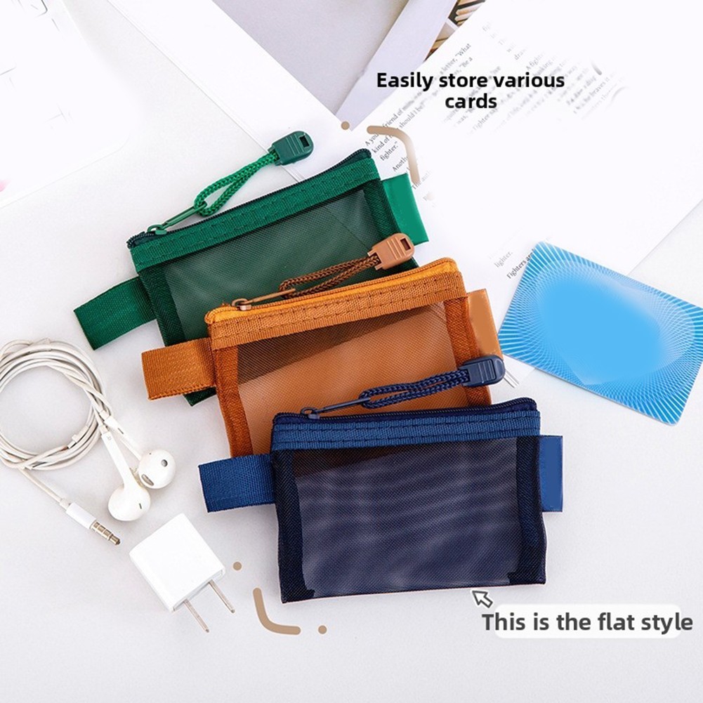 Daily Organization Mesh Pouch Compact Pouch Breathable Mesh Compact Pocket
