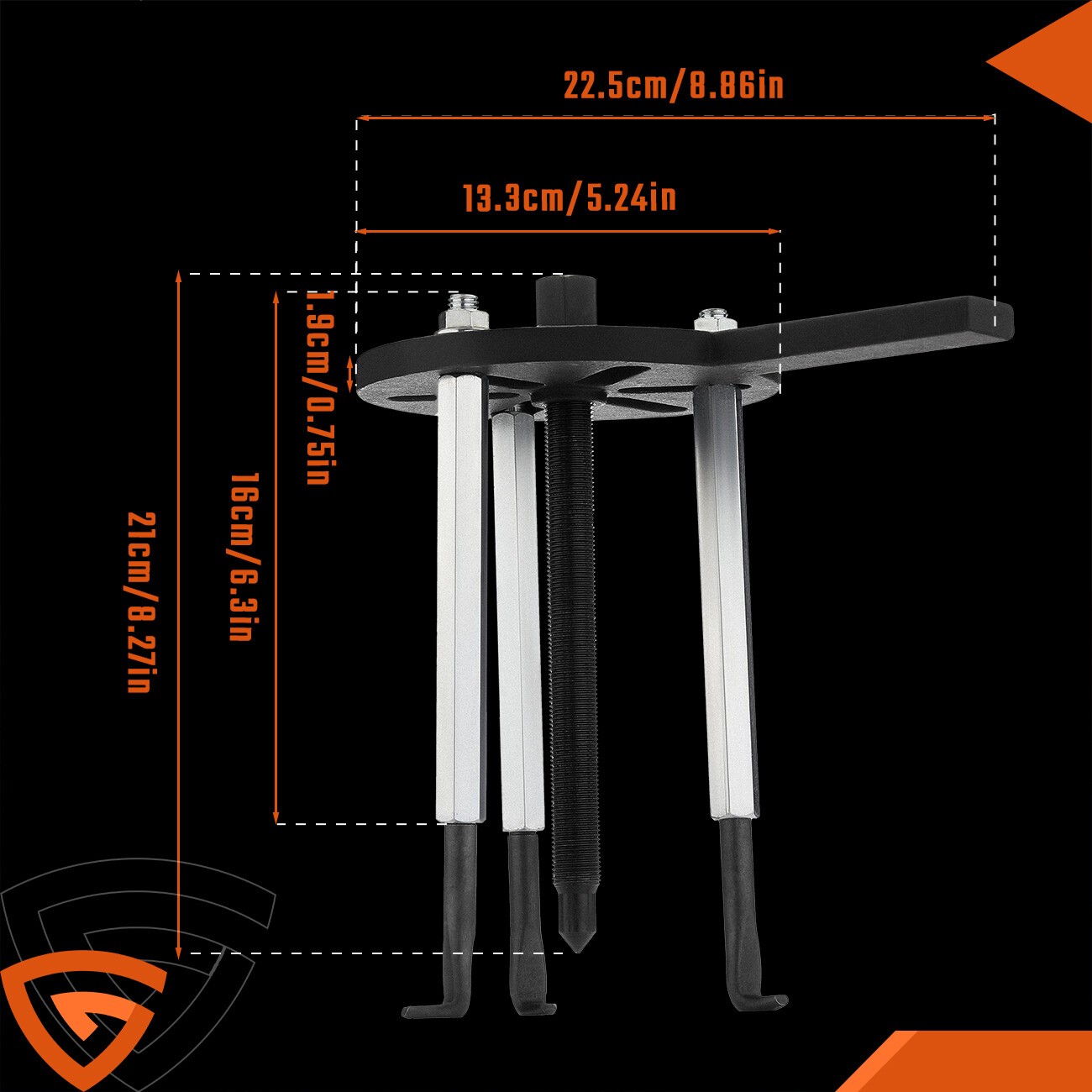 gear puller kit blind hole puller for wheel bearing puller bearing puller set