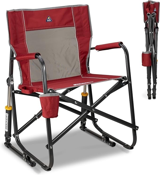 Man`s BASE for traveling Outdoor Freestyle Rocker Camping Chair