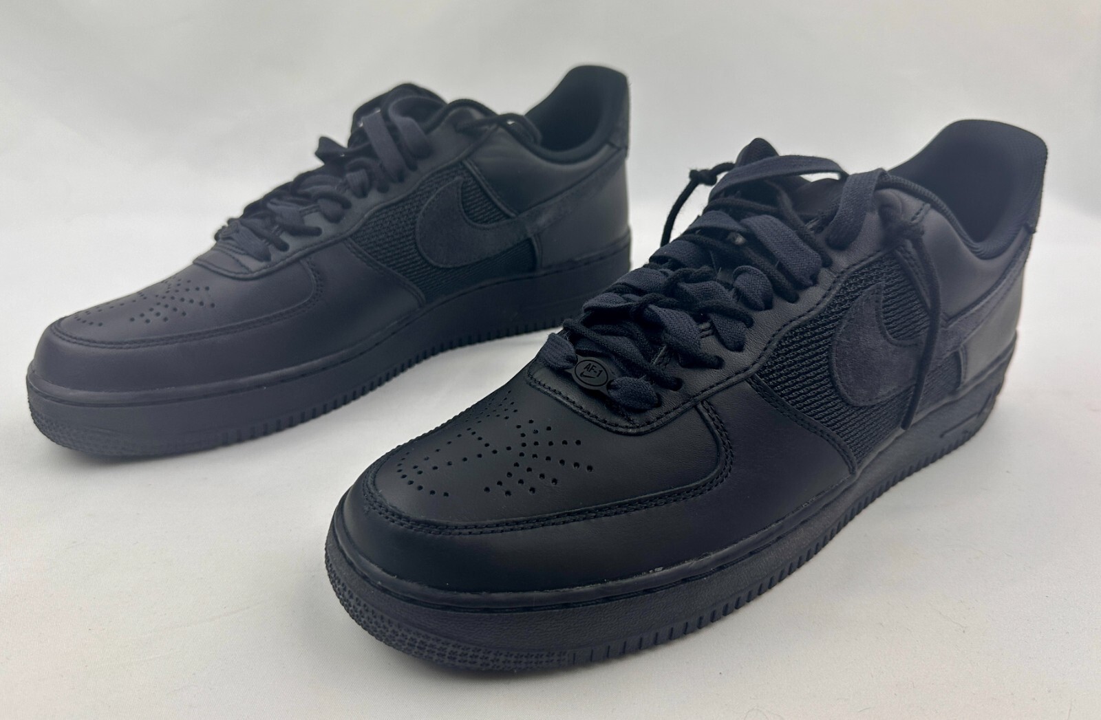 Nike Air Force 1 Low SP Slam Jam Black Off Noir DX5590-001 Sneakers Mens Sz NIB