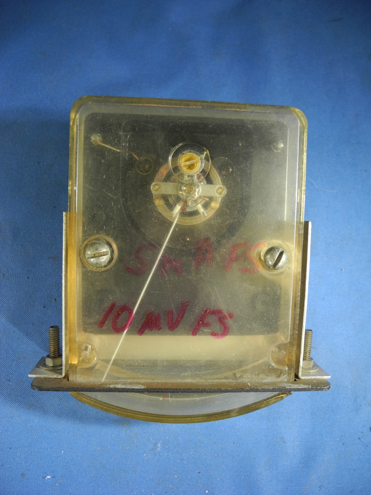 SIMPSON 0-.5 Amperes Edgewise PANEL METER (Free Ship!)