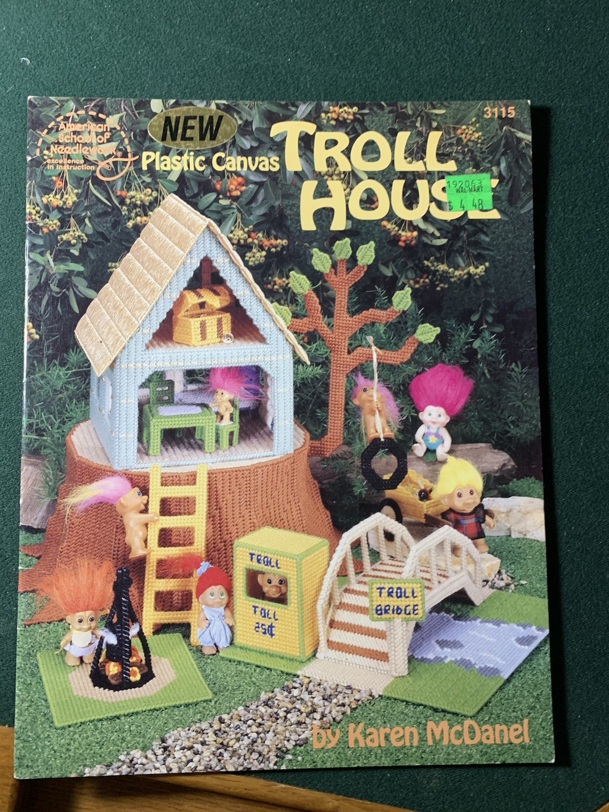Troll House Plastic Canvas Pattern