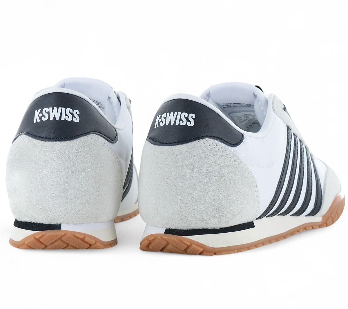 K-Swiss Vintage Trainer T - Men Sneakers White 09463-168 Retro Casual Shoes