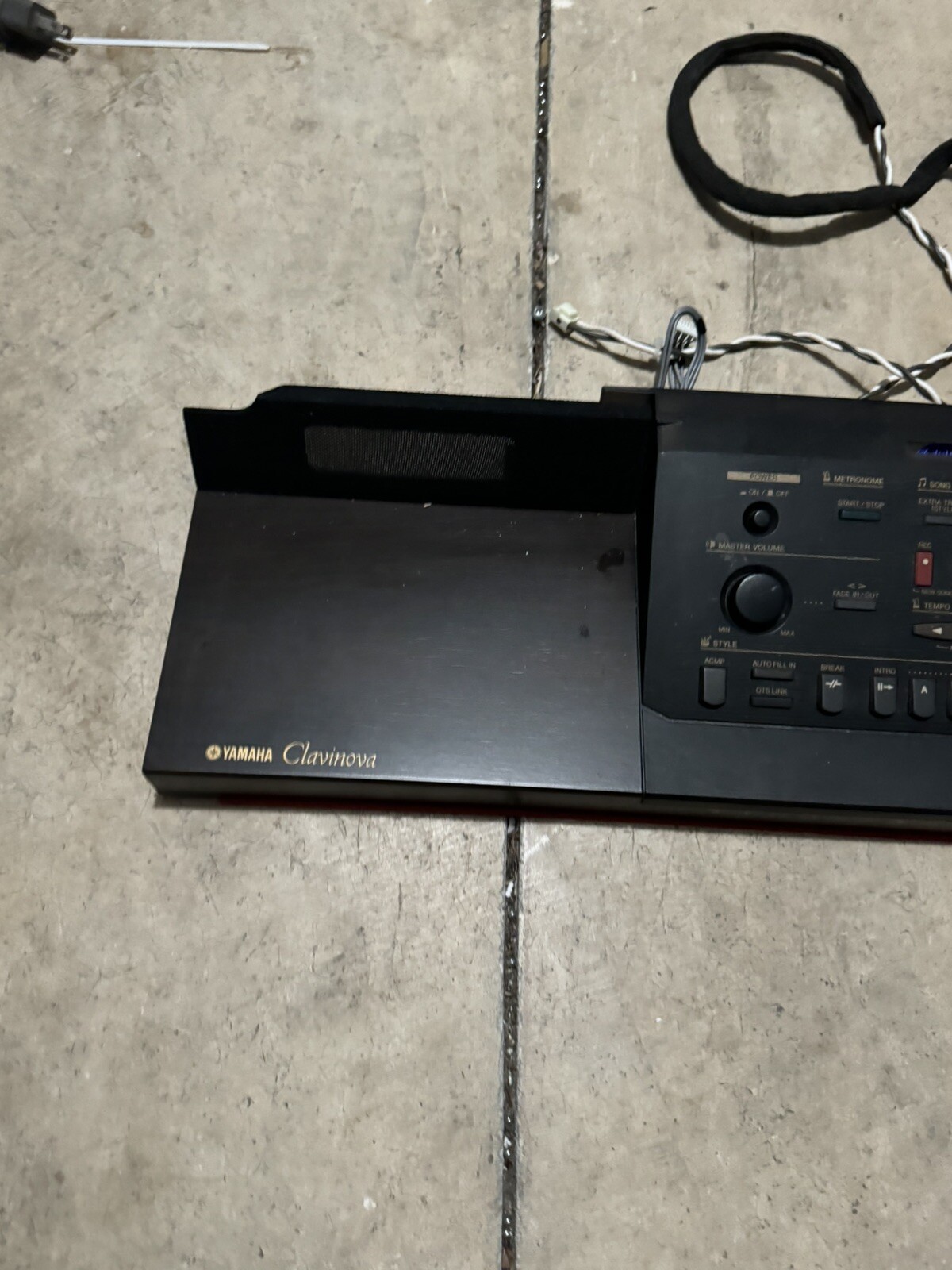 yamaha clavinova CVP-205 control panel