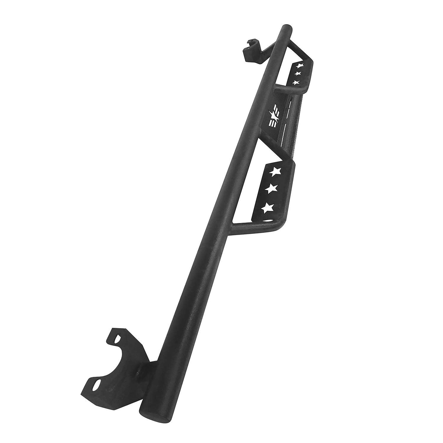 JKU Unlimited Side Steps Nerf Bar Running Board Solid Steel Compatible with Jeep