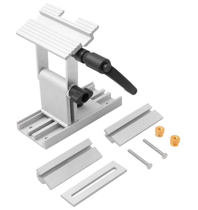 Adjustable Tool Rest Sharpening Jig for Bench Grinders and Sanders 6 in or 8 in