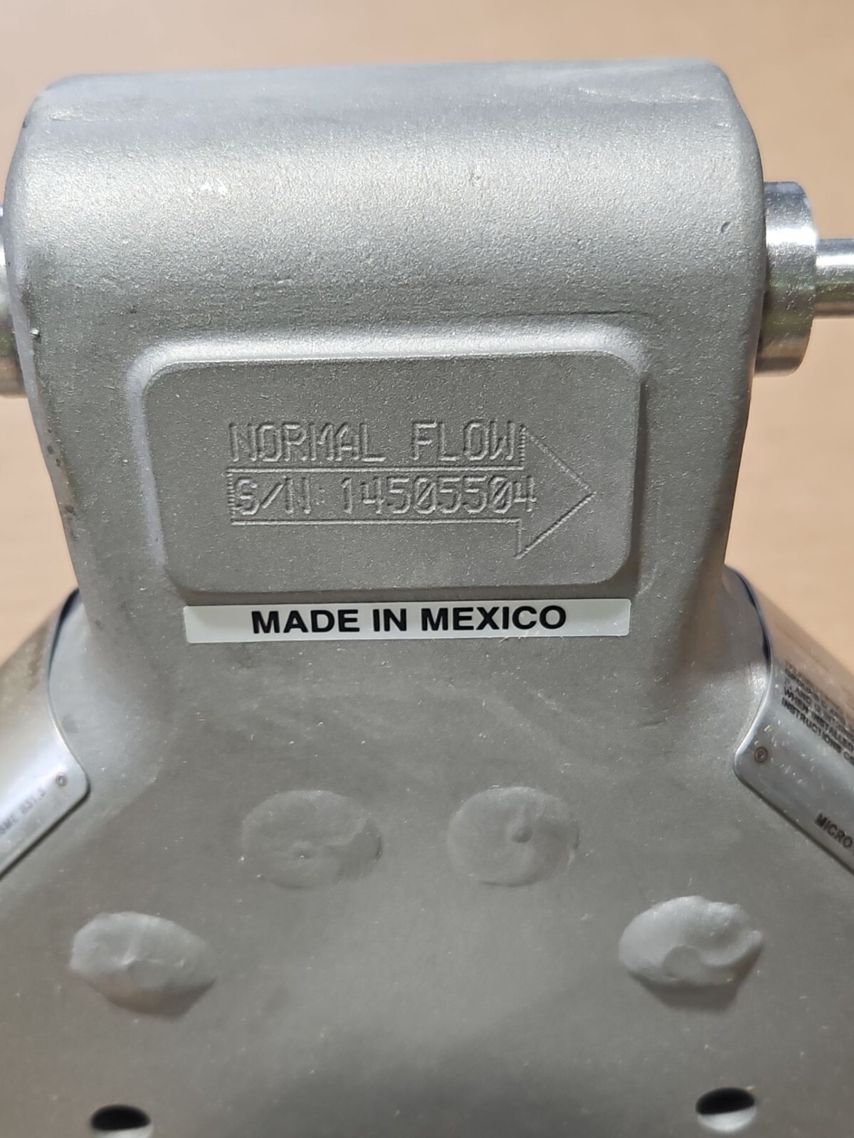 Emerson Micro Motion Elite Mass Flow Sensor CMF010M323NABAEZZZ