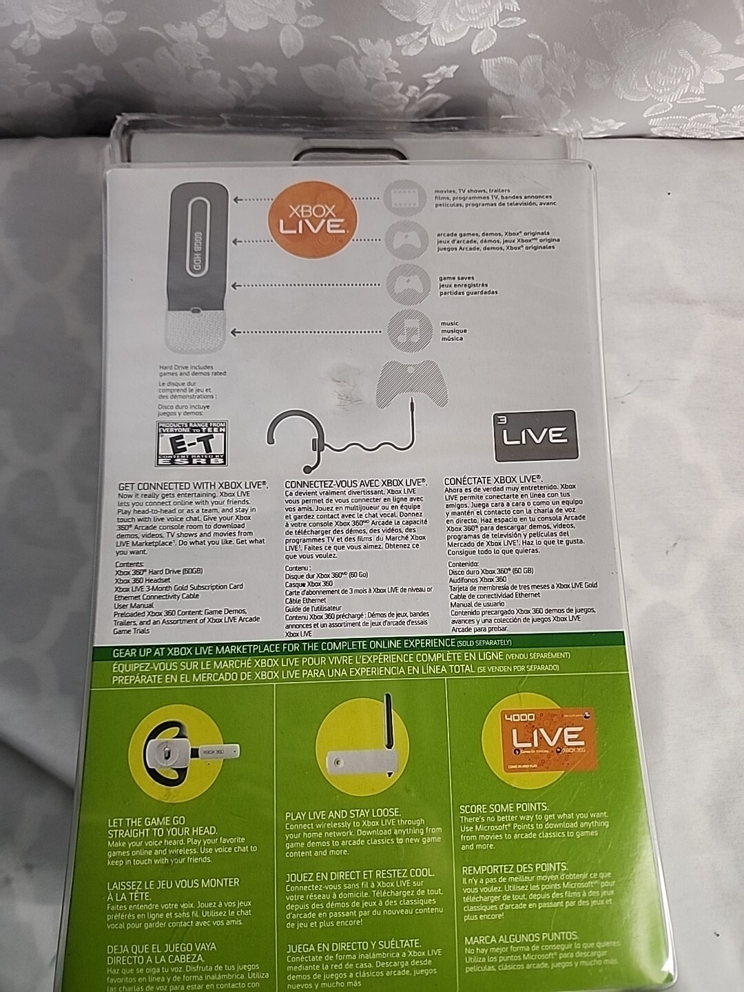 Microsoft Xbox 360 Live Starter Pack Head Set Only