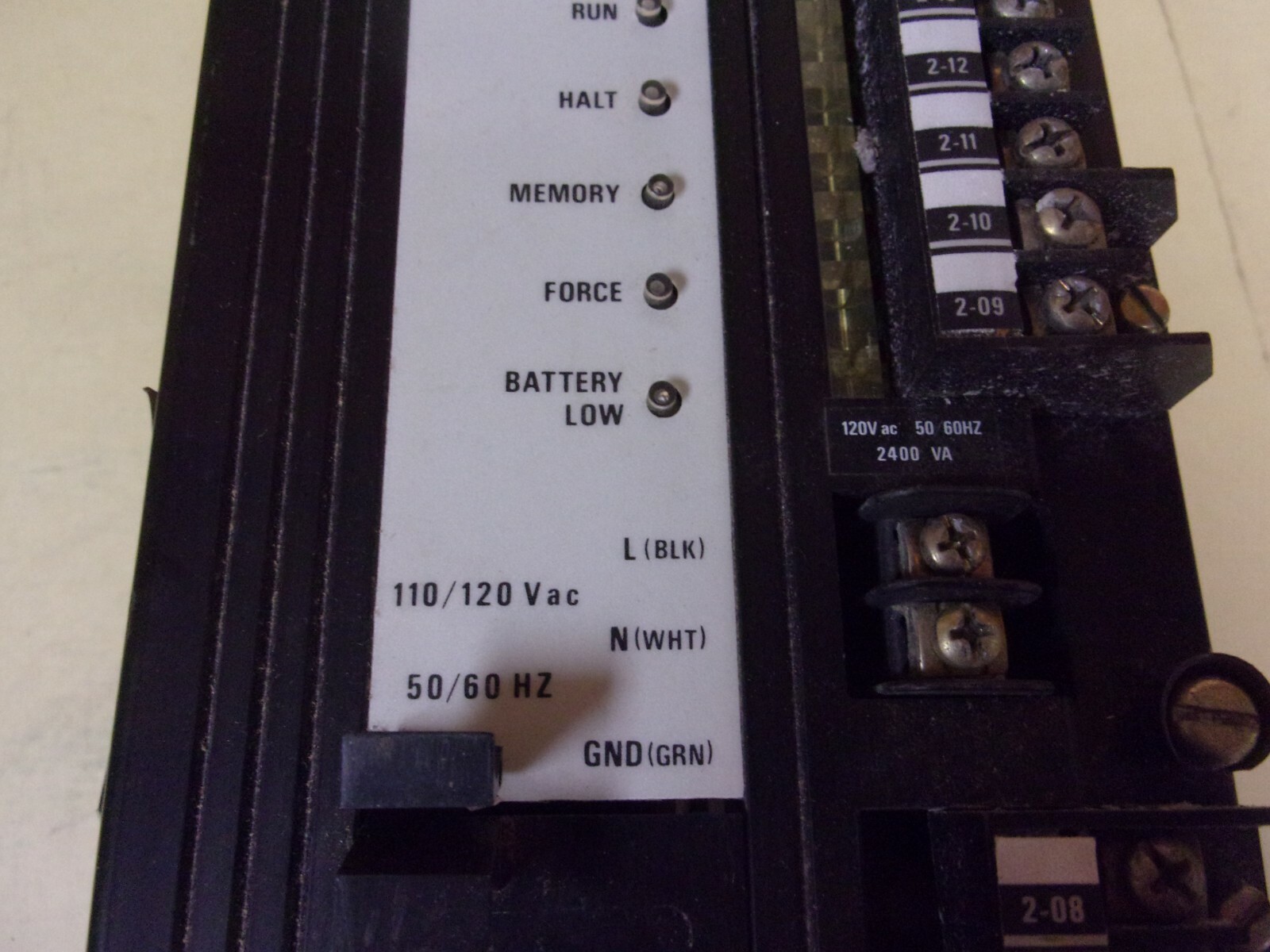 Square D SY/Max 8020-SCP-121-R Controller With Memory Module Model 100
