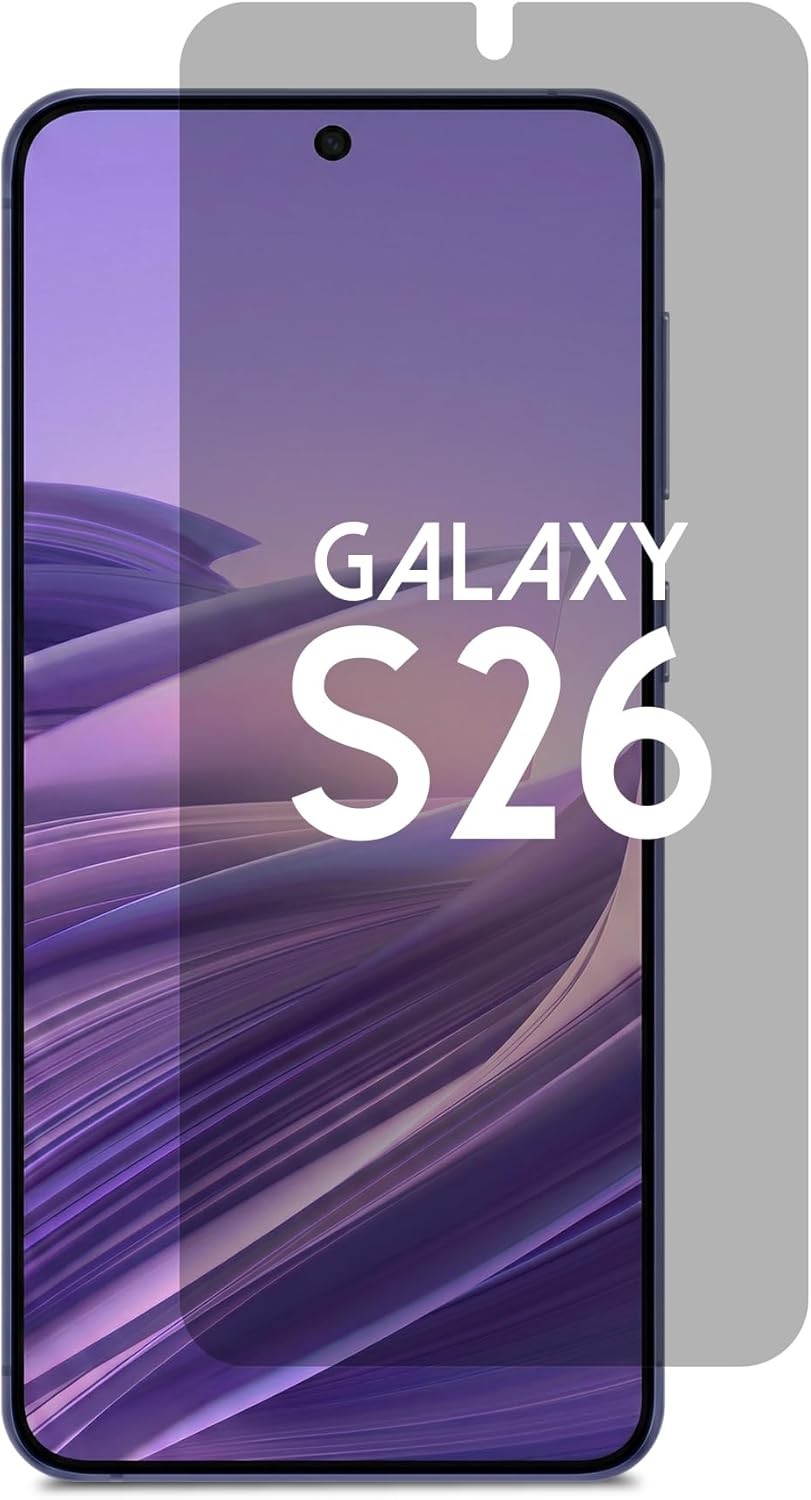 1 Pack For Samsung Galaxy S26  only Privacy Anti-Spy Glass Screen Protector
