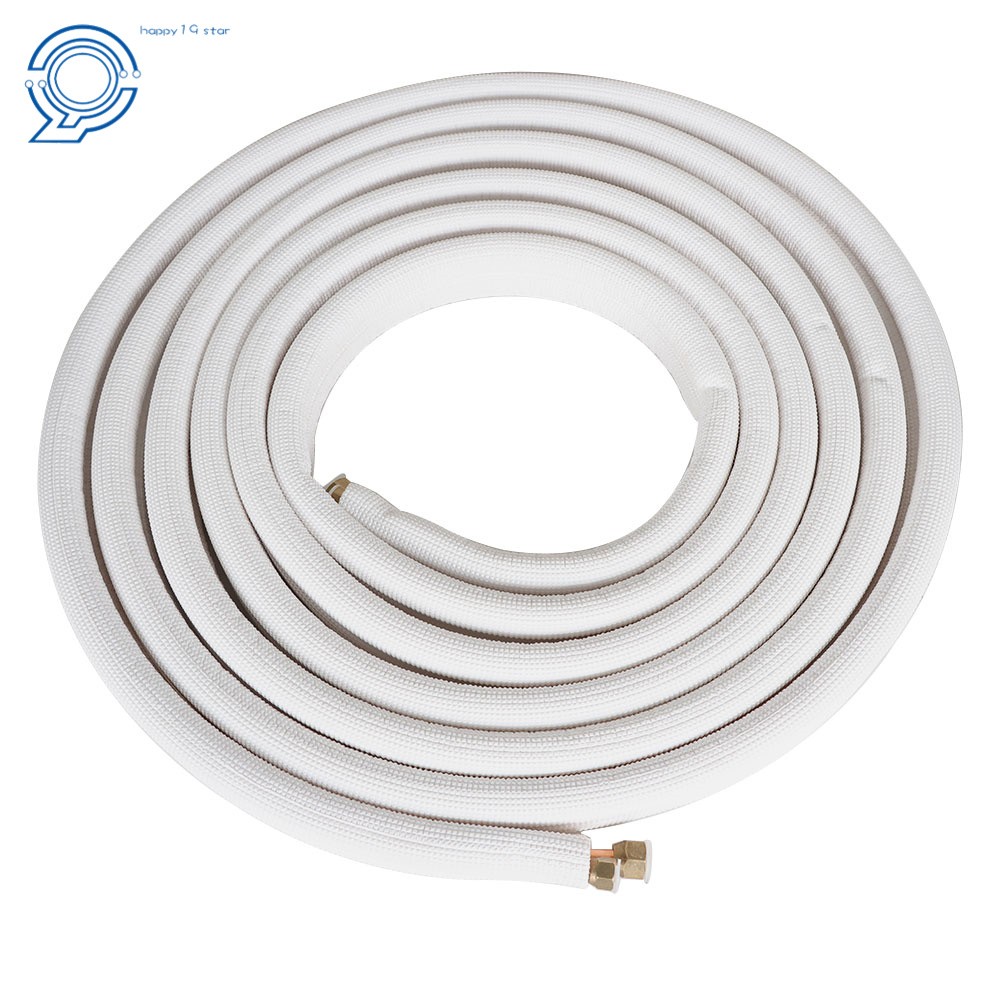 1/4" - 3/8" Dia. White 25 Feet Install Kit For Mini Split Heat Pump Systems